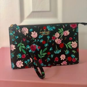 Kate Spade Floral Wristlet
